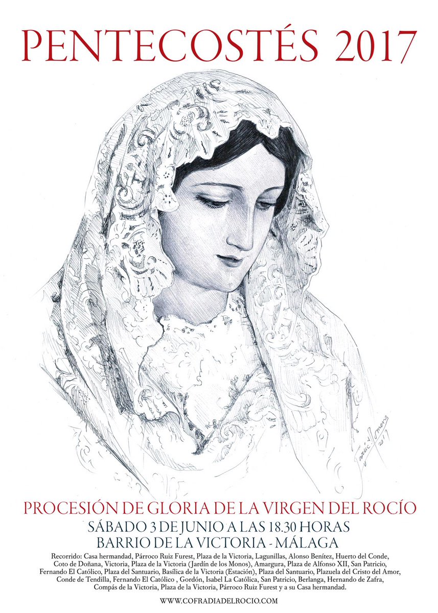 La Virgen del Rocío y Pentecostés - Málaga
